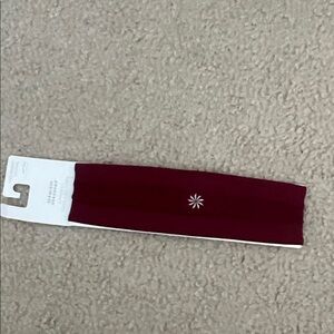 Athleta Deep Red Headband